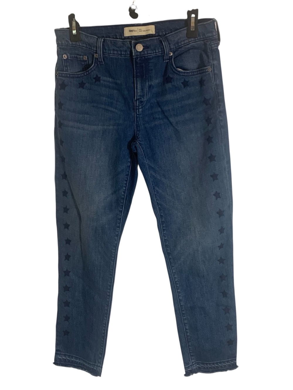 GAP Dark Blue Skinny Jeans with Star Side Trim